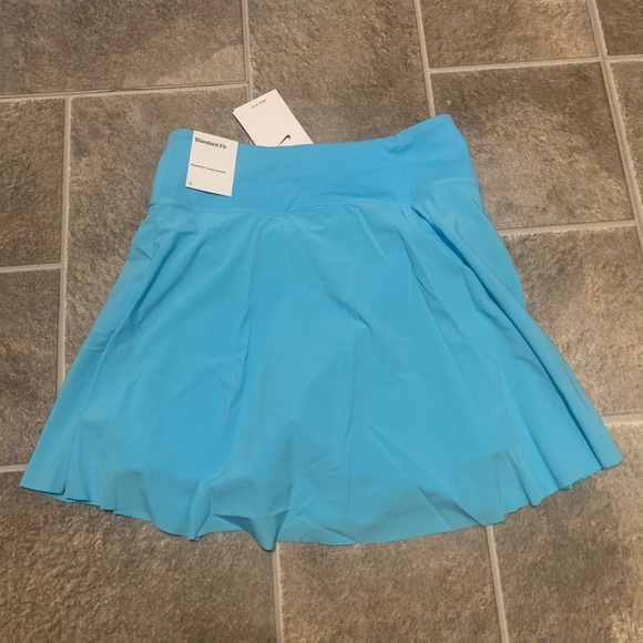 Nike Dri-Fit Golf Skort $75 Baltic Blue Skirt Womens Tennis Pickleball - Picture 7 of 7